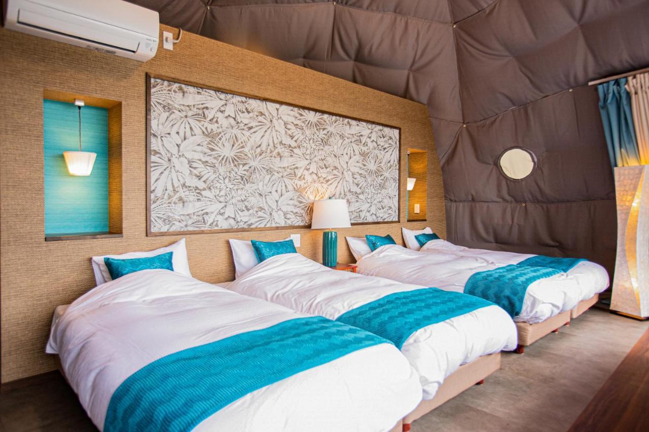 Mt.Fujiグランピングテラス　嶺乃華 Hotell Fujikawaguchiko Exteriör bild