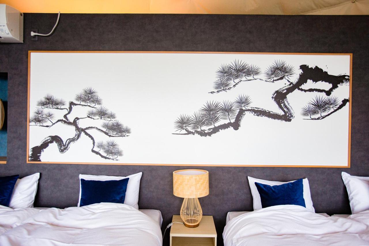 Mt.Fujiグランピングテラス　嶺乃華 Hotell Fujikawaguchiko Exteriör bild